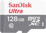 SanDisk 128GB Ultra UHS-I microSDXC Memory Card