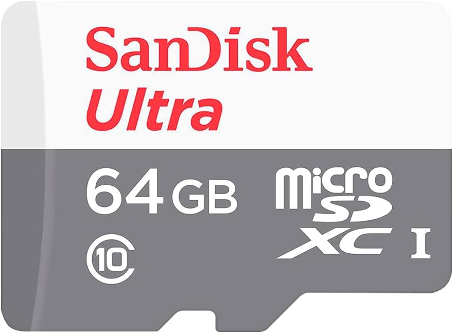 SanDisk 64GB Ultra UHS-I microSDXC Memory Card