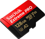 SanDisk Tarjeta Extreme PRO microSD UHS-I de 128 GB