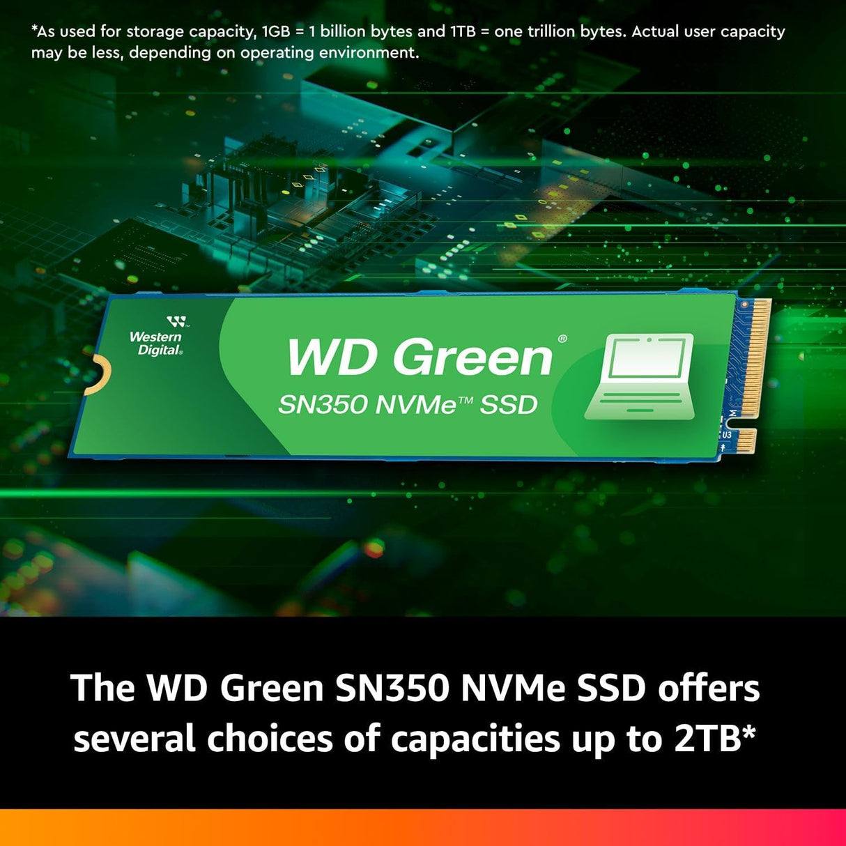 WD 500GB Green SATA III 2.5" Internal SSD