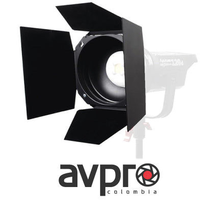 Aputure Barndoors, Grid, and Gel Holder for LS 120d/II and LS 300d/II LED Lights