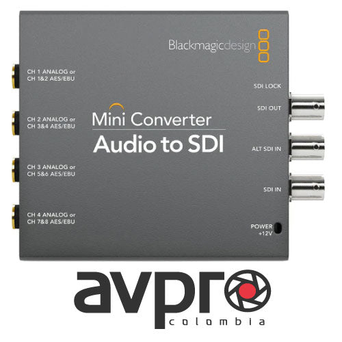 Blackmagic Design Audio to SDI Mini Converter