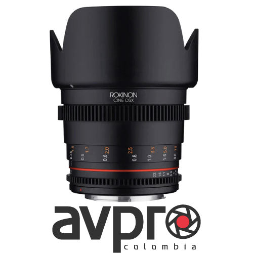 Rokinon 50mm T1.5 DSX High-Speed Cine Lens (EF Mount)