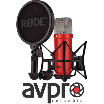 RODE NT1 Signature Series Large-Diaphragm Condenser Microphone (Red)