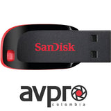 SanDisk 16GB Cruzer Blade USB Flash Drive