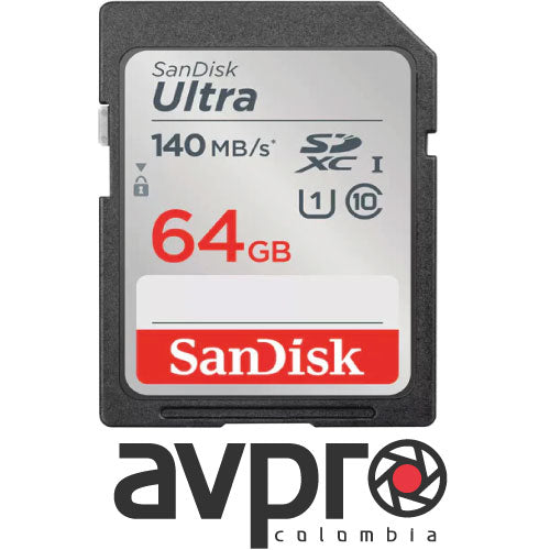 SanDisk 64GB Ultra UHS-I SDXC Memory Card