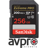 SanDisk 256GB Extreme PRO UHS-I SDXC Memory Card