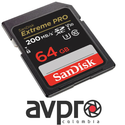 SanDisk 64GB Extreme PRO UHS-I SDXC Memory Card