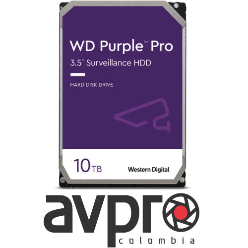 WD 10TB Purple Pro 7200 rpm SATA III 3.5" Internal Surveillance Hard Drive (OEM)