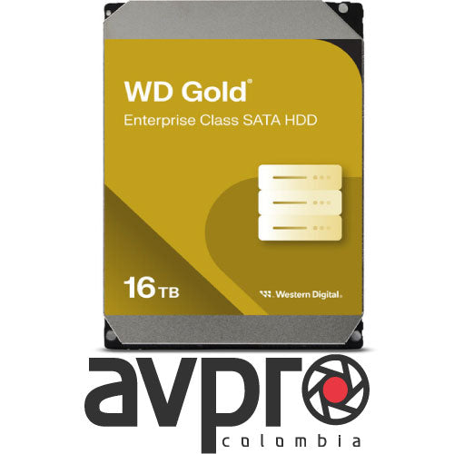 WD 16TB Gold 7200 rpm SATA III 3.5" Internal Enterprise HDD