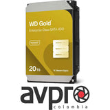 WD 20TB Gold 7200 rpm SATA III 3.5" Internal Enterprise HDD