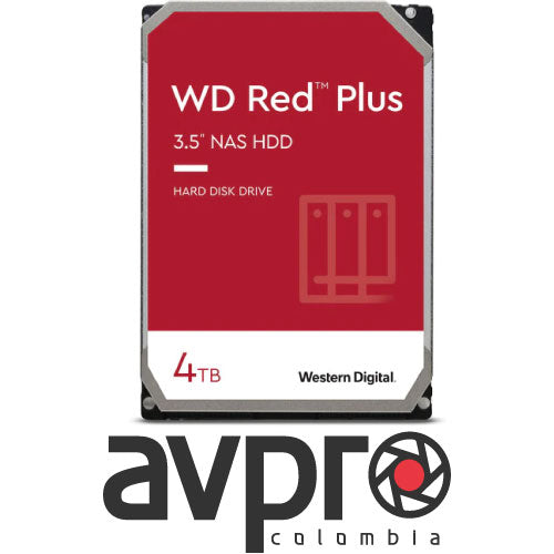 WD 4TB Red Plus 5400 rpm SATA III 3.5" Internal NAS HDD