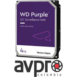 WD 4TB Purple 5400 rpm SATA III 3.5" Internal Surveillance Hard Drive