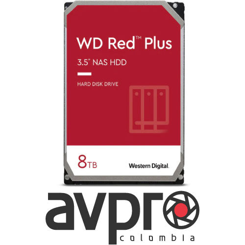 WD 8TB Red Plus 5640 rpm SATA III 3.5" Internal NAS HDD