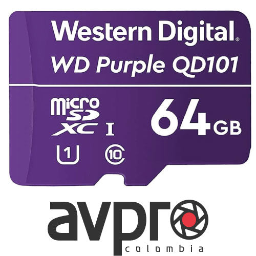 WD Purple SC Ultra Endurance microSD Card 64GB