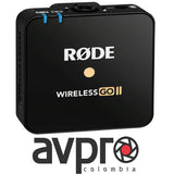 RODE Wireless GO II TX Transmitter/Recorder for Wireless GO II System (2.4 GHz, Black)