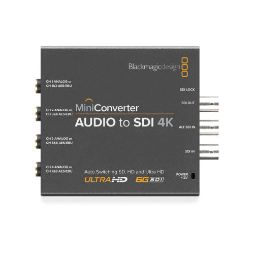 Blackmagic Design Mini Converter Audio to SDI 4K