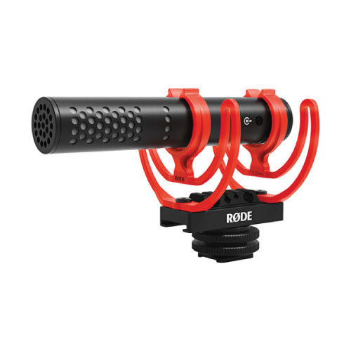 RODE VideoMic GO II Ultracompact Analog/USB Camera-Mount Shotgun Microphone