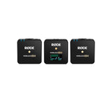 RODE Wireless GO II 2-Person Compact Digital Wireless Microphone System/Recorder (2.4 GHz, Black)