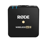 RODE Wireless GO II 2-Person Compact Digital Wireless Microphone System/Recorder (2.4 GHz, Black)